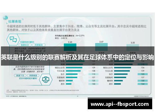 英联是什么级别的联赛解析及其在足球体系中的定位与影响